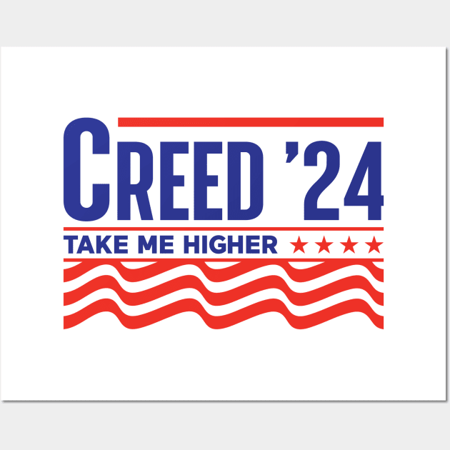 Creed '24 Take Me Higher Wall Art by RiseInspired